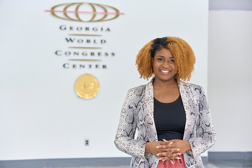 Brittany Martin, B.S. Hospitality Management '16 — Tradeshow and Conference Manager, Georgia World Congress Center