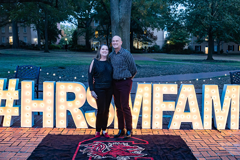 The College of HRSM held its annual Alumni Homecoming Party on Friday, Oct. 28, 2022, at the McCutchen House.