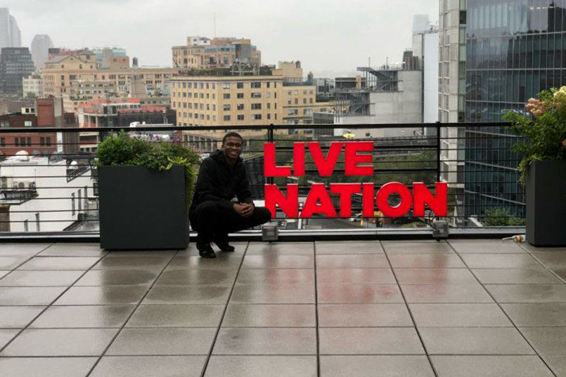 Rodrick Williams, B.S. Sport and Entertainment Management '18 — Tour Booking Coordinator, Live Nation