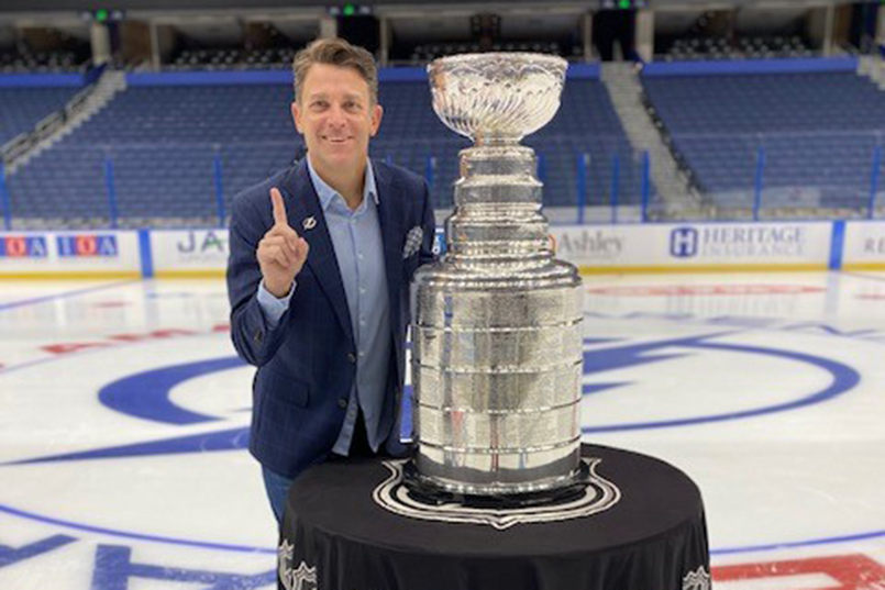 Mike Harrison, B.S. Sport and Entertainment Management '91 — Vice President of Partnerships, Tampa Bay Lightning