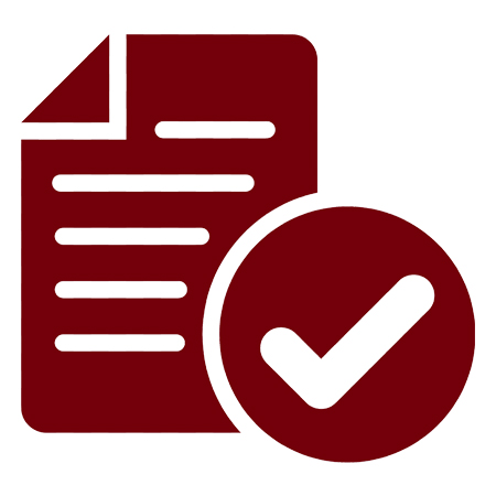Form icon with document and check mark