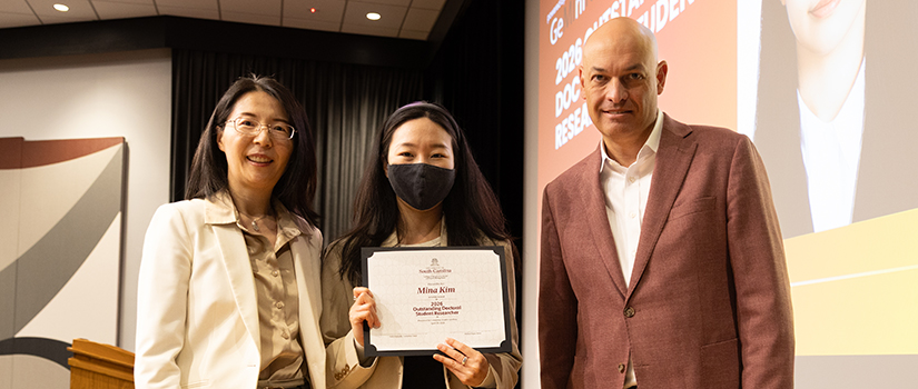 Award winner Mina Kim