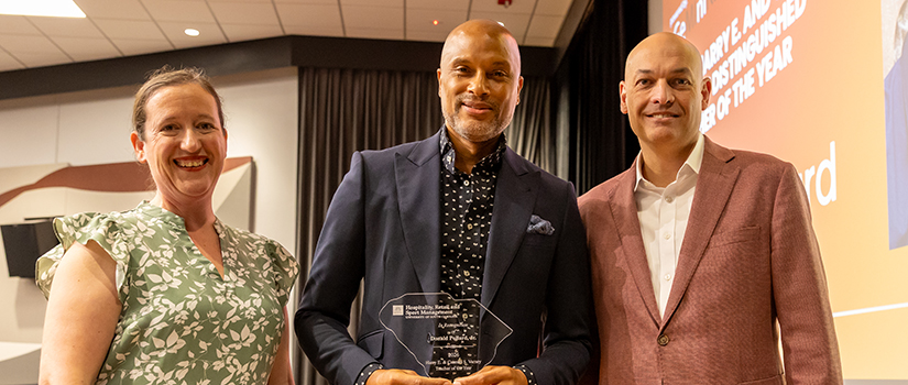 Award winner Donald Pollard