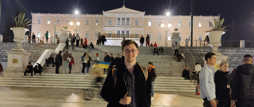 Image of Ben Whyte in Athens, Greece