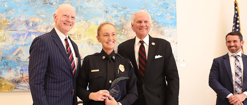 EPPS Award Ceremony with Dean Hubbard and Gov. McMaster