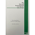 cover of Harvard Environmental Law Review