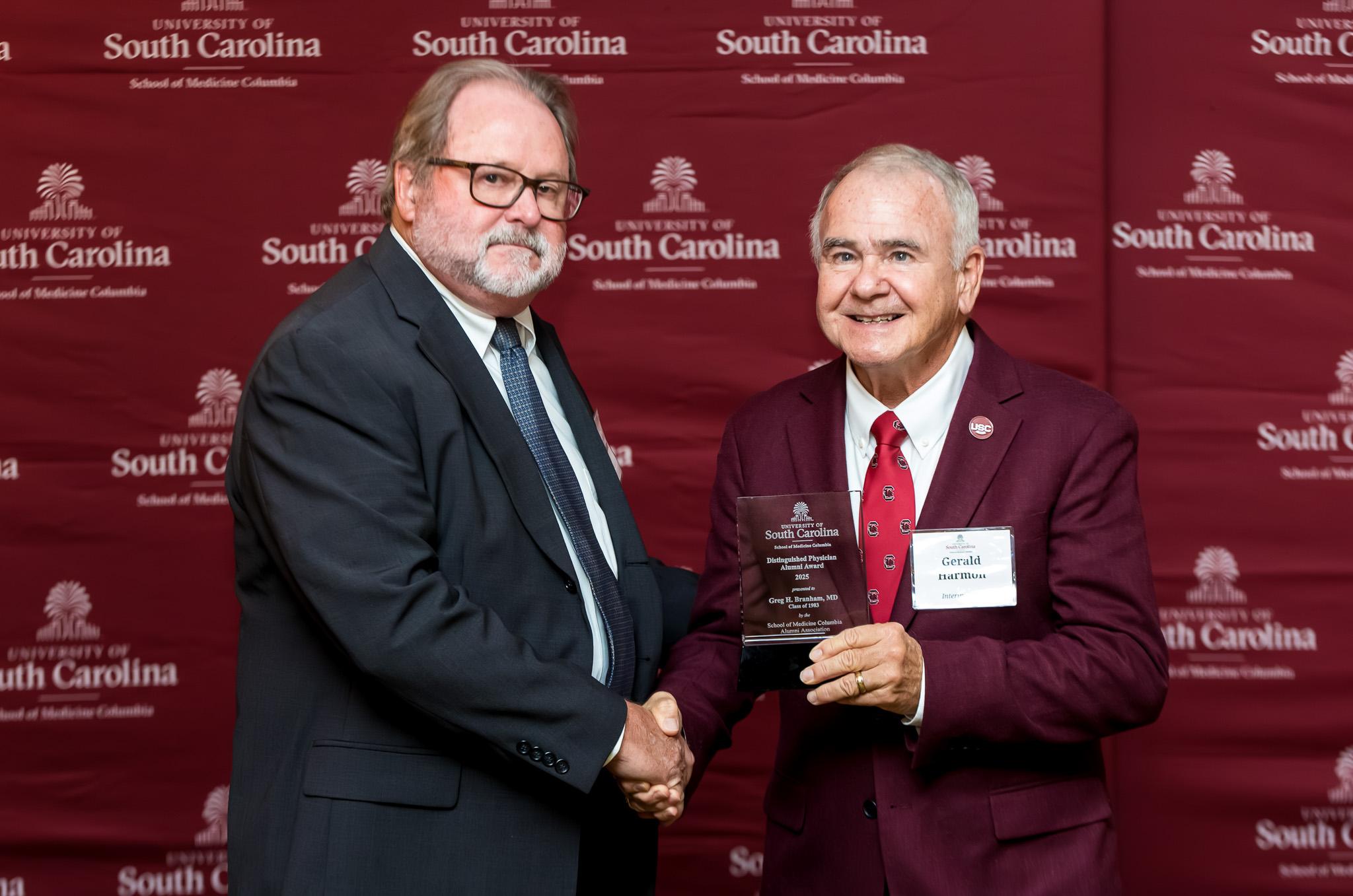 Distinguished Physician Alumni Award: Greg H. Branham, MD (1983)