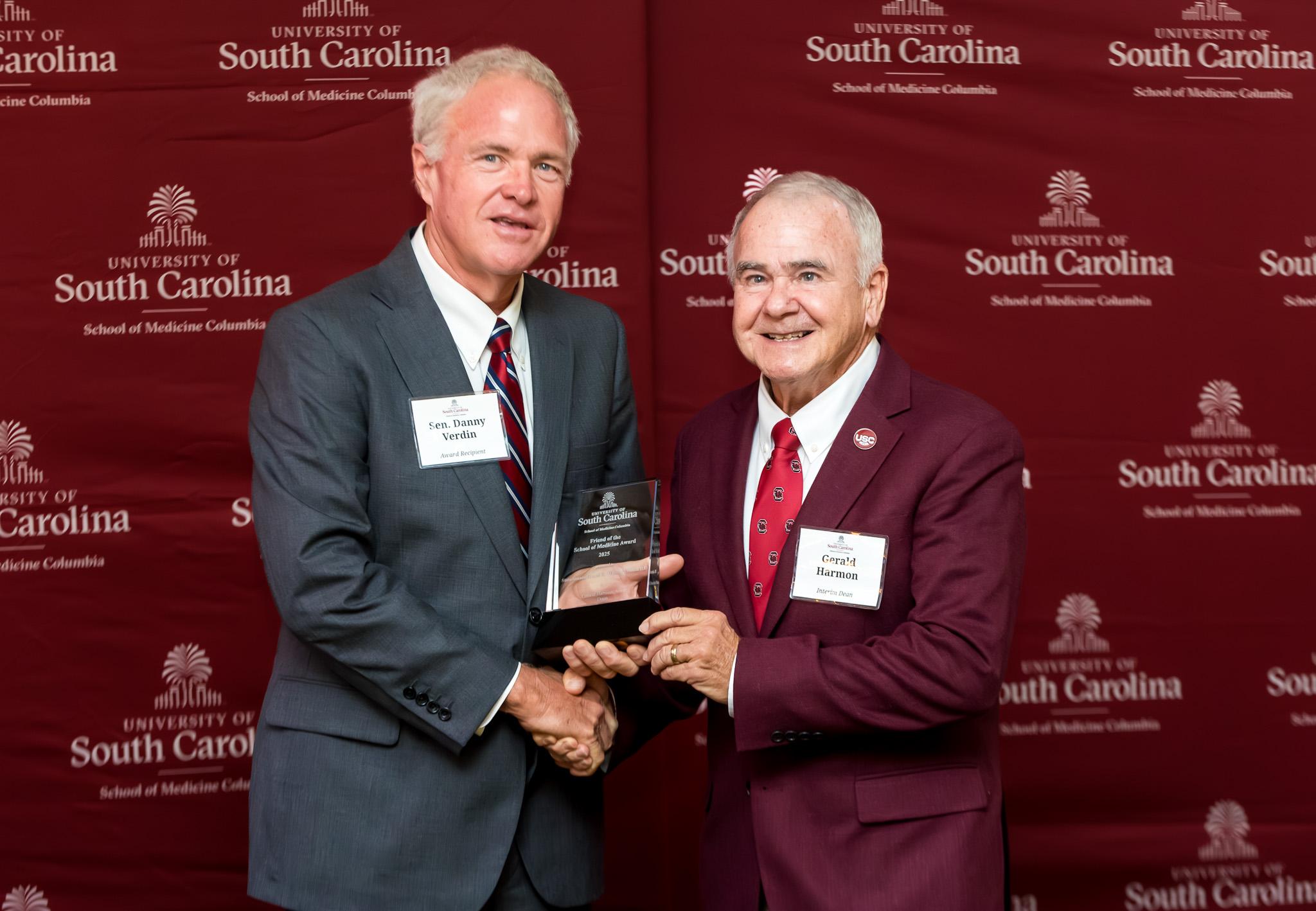 Friend of the School of Medicine Award: State Senator Daniel B. “Danny” Verdin III