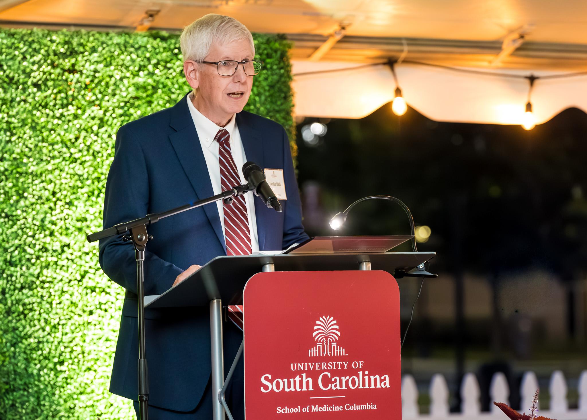 Dean Emeritus Leslie Hall