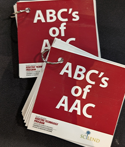 ABC's of AAC flipbook