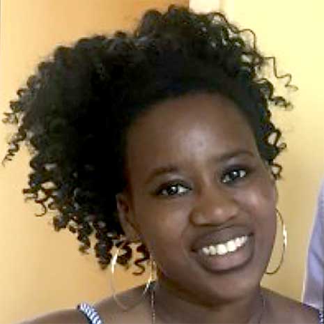Closeup portrait of Lidadi Agbomi.