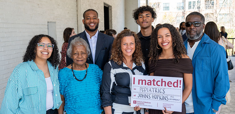 Amaya Farris with family