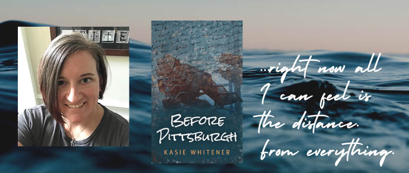 Banner Image of Kasie Whitener and the cover of her book