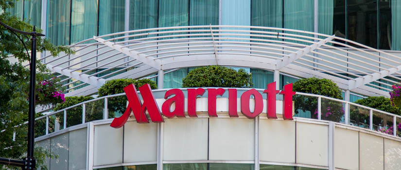 Banner Image of a Marriott sign
