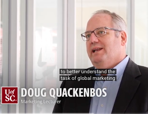 Screenshot of Doug Quackenbos video