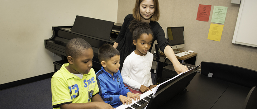 Piano lesson