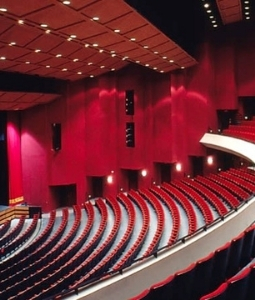 Koger Center Auditorium red seats