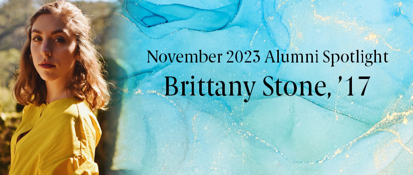 Brittany Stone - Nov 2023 alumni spotlight