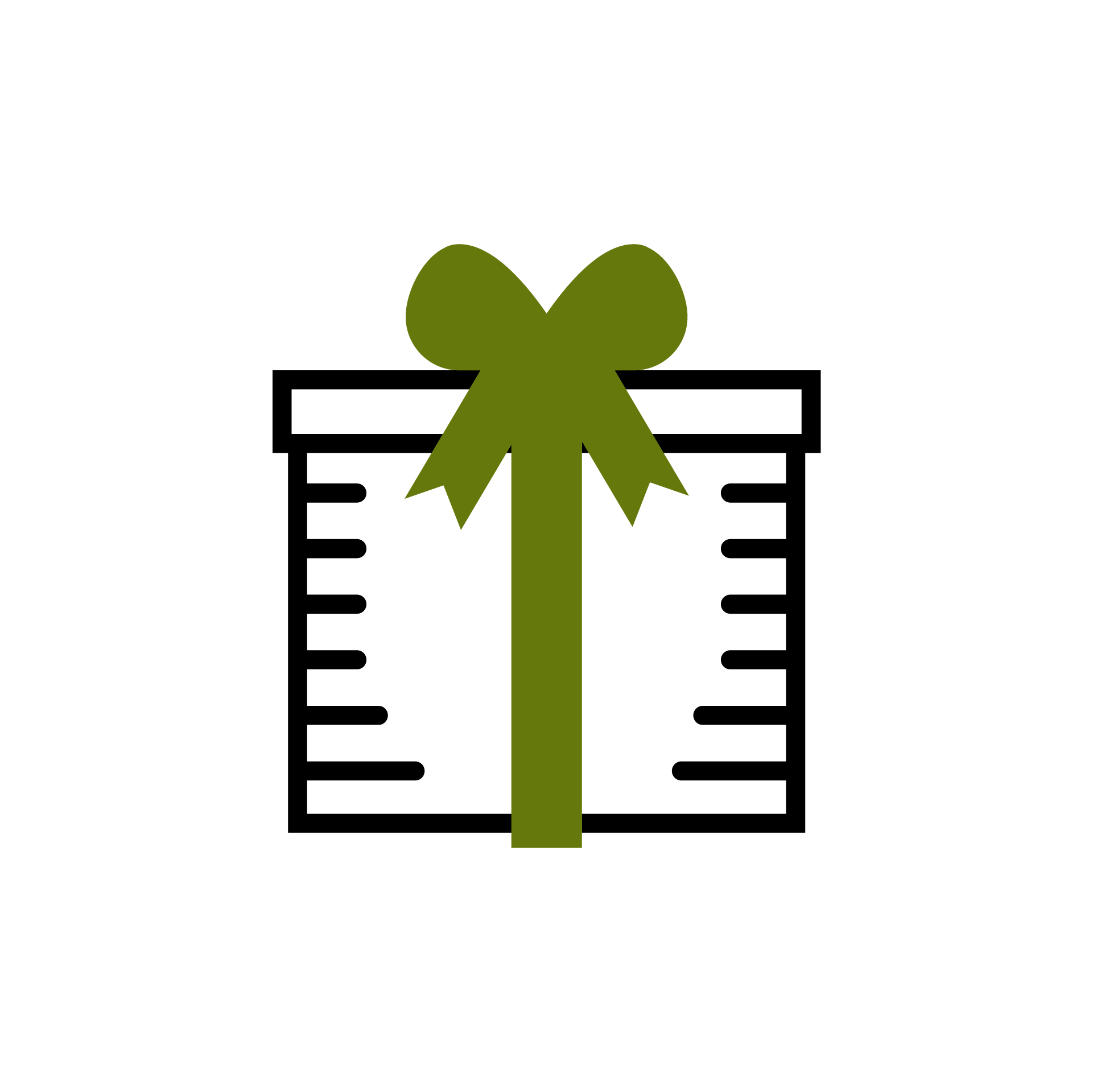 wrapped gift icon