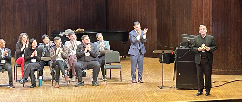 Cliff Leaman receives lifetime membership in North American Saxophone Alliance