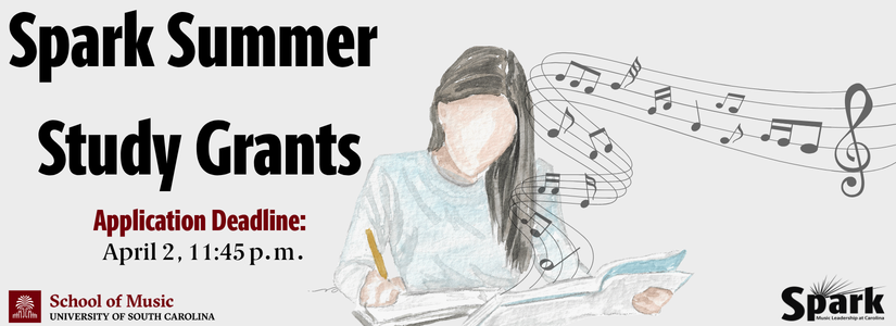 Spark Summer Study Grants banner