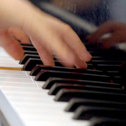 Piano Closeup
