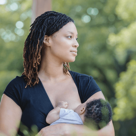 breastfeeding mom