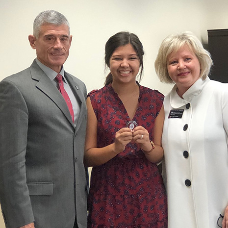 Grace Loughlin with Dean 