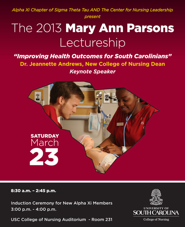 2013 Mary Ann Parsons Lectureship