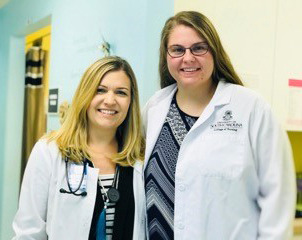 BSN Student Molly Melton and Dr. Leigh Pate
