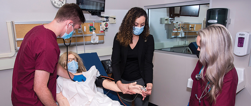 sim lab during covid