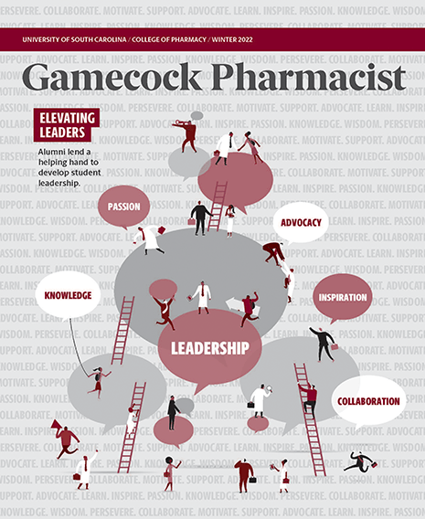 Gamecock Pharmacist magazine cover - Fall 2021