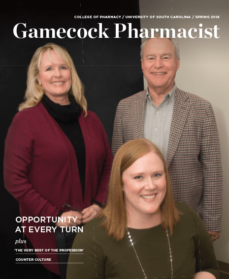 Gamecock Pharmacist magazine cover - SP 2018