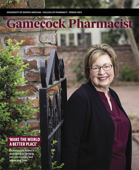 Gamecock Pharmacist magazine cover - Spring 2021