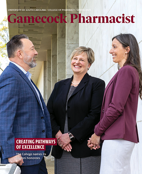 Gamecock Pharmacist magazine cover - Spring 2025