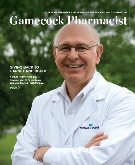 Gamecock Pharmacist magazine cover - SU 2017