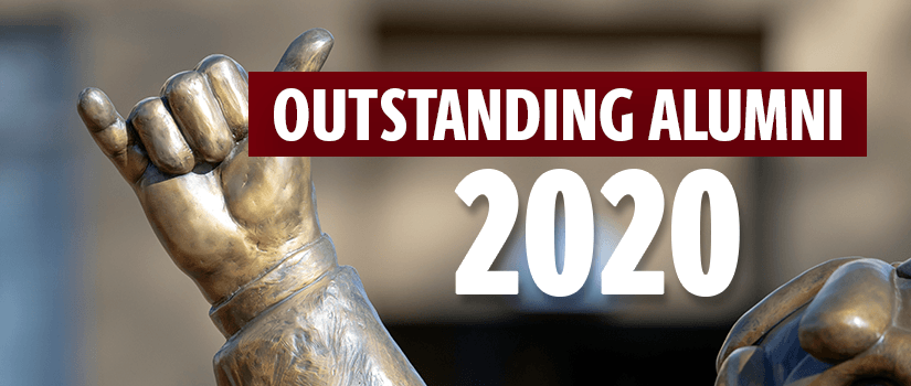Cocky statue - Outstanding Alumni 2020