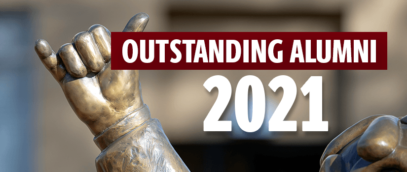 Cocky Statue - Outstanding Alumni 2021