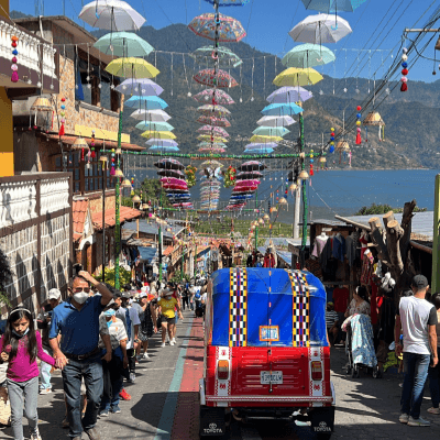 Street in San Marco, Guatemala