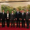 President Pastides meeting with Vice Governor of Jiangsu Province and other government officials