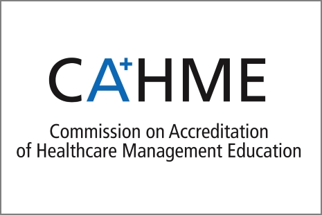  Commission on Accreditation of Healthcare Management Education (CAHME) logo