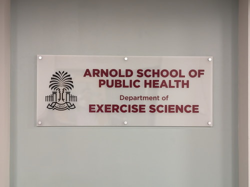 Door to Department of Exercise Science
