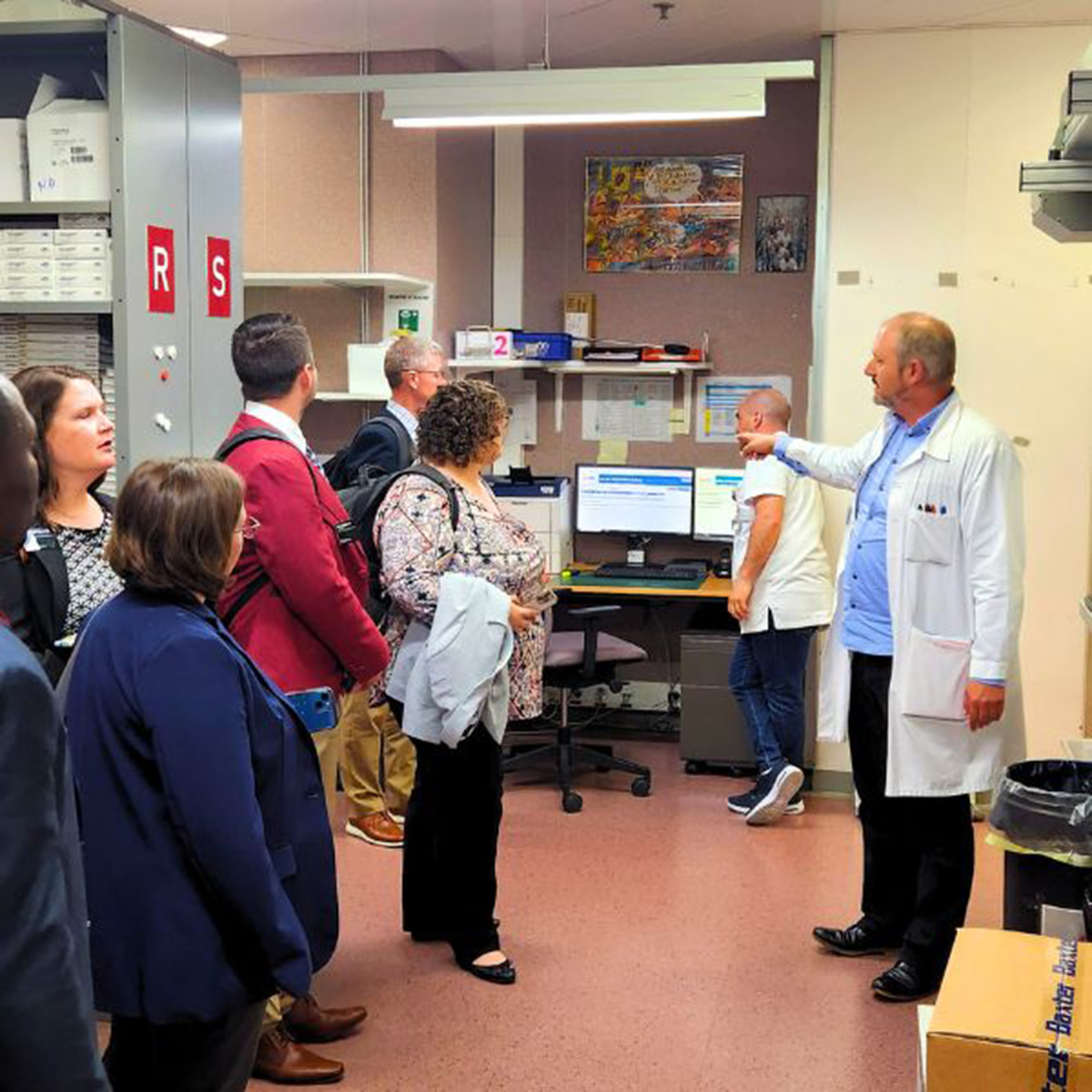HSPM lab tour 