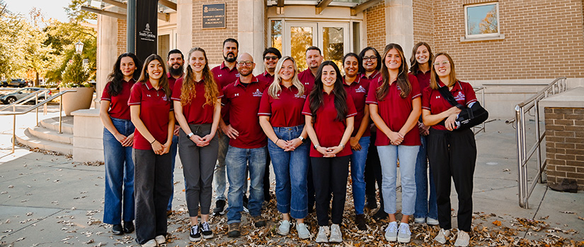 View of a group of Public Health students 
