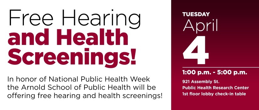 Free hearing and health screenings
