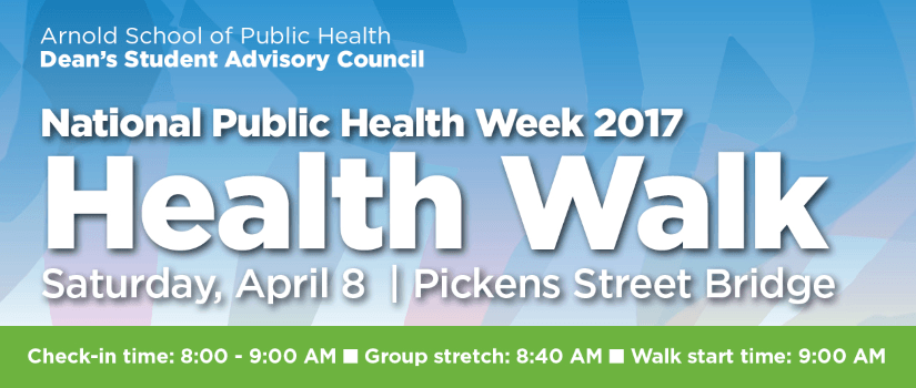 National Public Health Week 2017 Health Walk