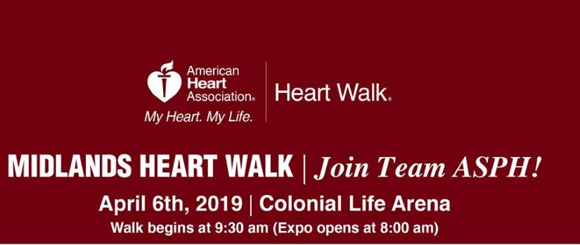 American Heart Association Heart Walk promotional poster