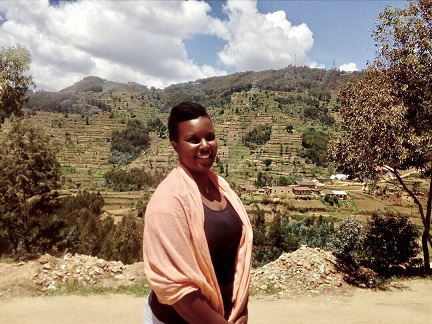 Elyse Iruhiriye in Rwanda, Africa