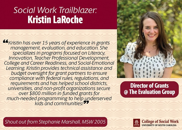 Social Work Trailblazer: Kristin LaRoche