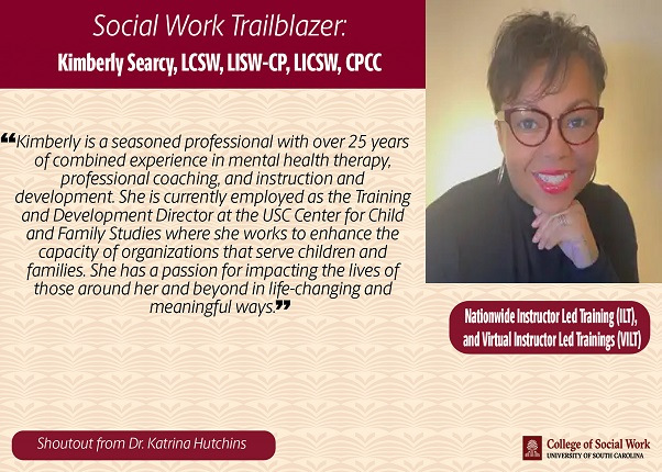 Social Work Trailblazer: Kimberly Searcy